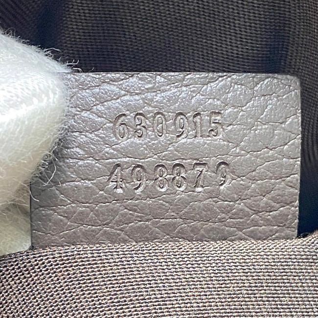 Gucci Body Bag Beige Brown GG Canvas 630915 Excellent Condition