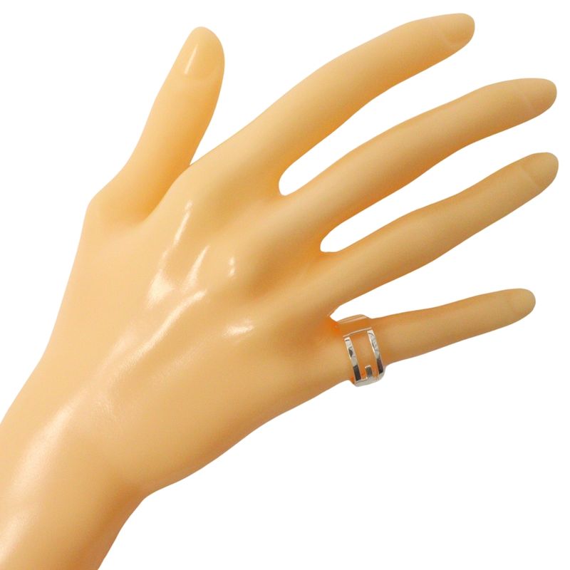 Gucci Branded G Silver 925 Size 11.5 Ladies 7.3g Ring