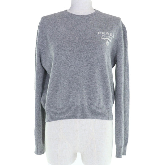 Prada P24 S1 L Virgin Wool Cashmere Logo Long