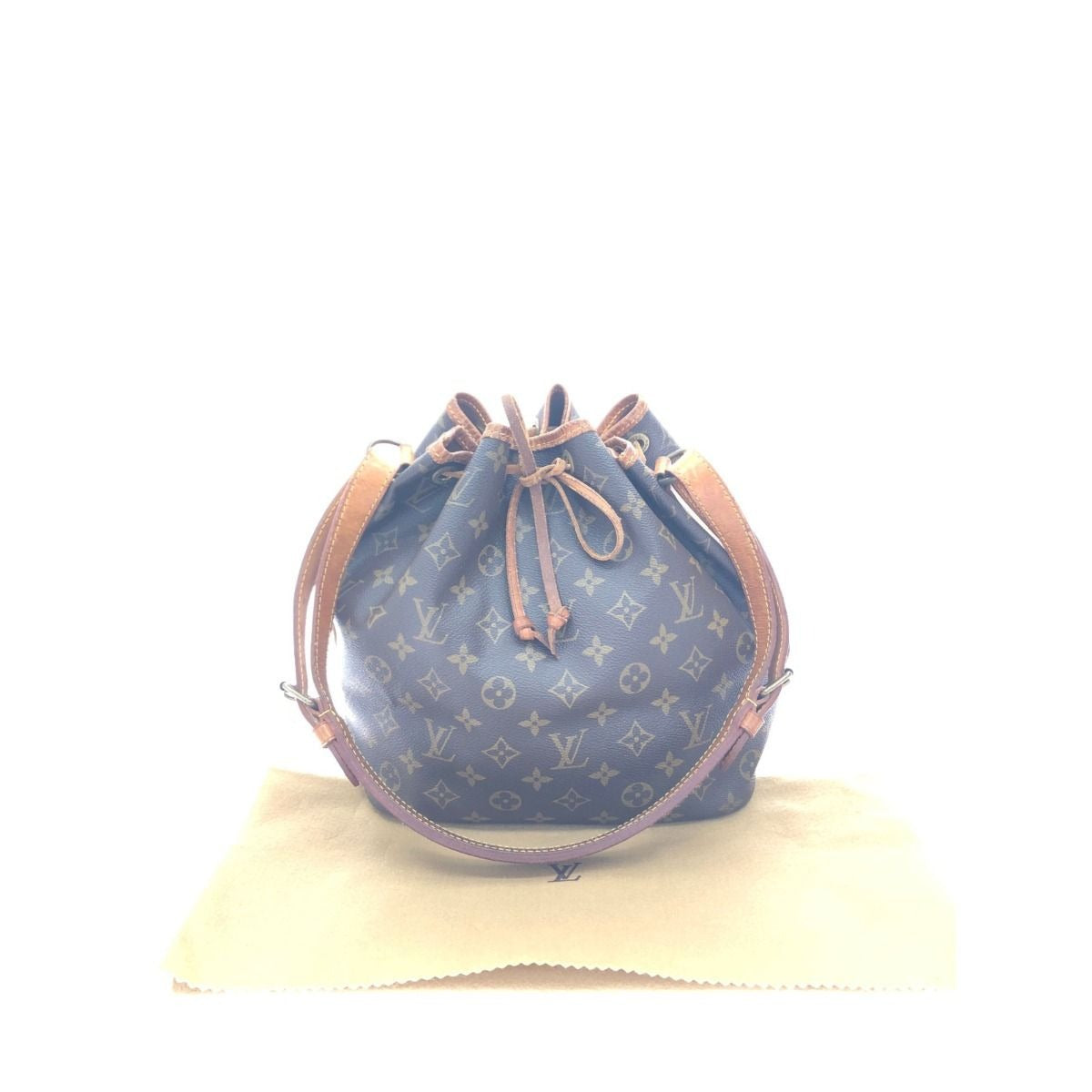 Louis Vuitton Shoulder Bag One Draw String Monogram Petit Noe