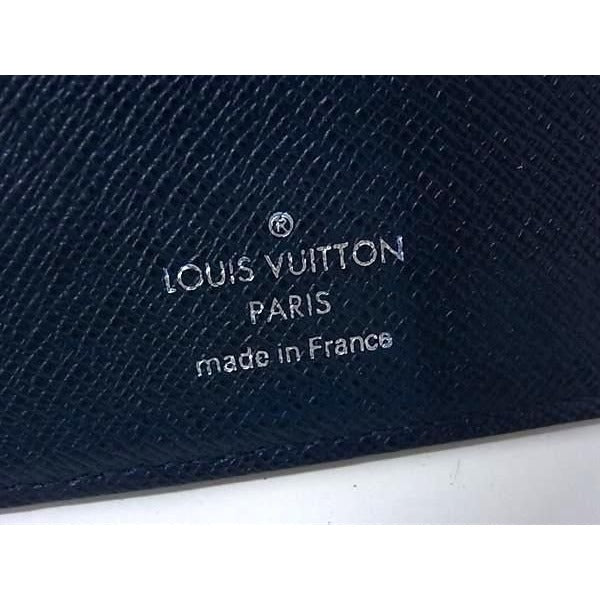 Louis Vuitton Long Wallet Taiga Portefeuille Ron Ocan Leather — view 2