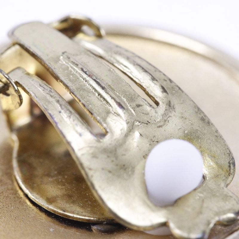 Hermes Horns Gold Plated Ladies 16.3g Earrings