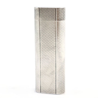 Cartier Allover Oval Roller Lighter Silver Men's Women's