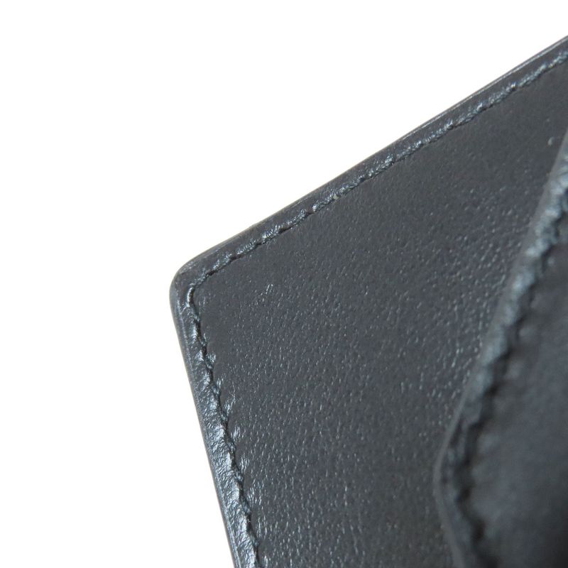 Balenciaga 750324 Envelope Business Card Holder Card Case Leather Women