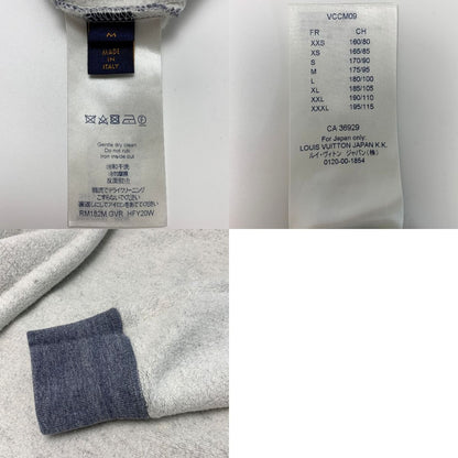 Louis Vuitton Upside Down LV Logo Rm182m Gvr Hfy20w Gray X Pink Sweatshirt