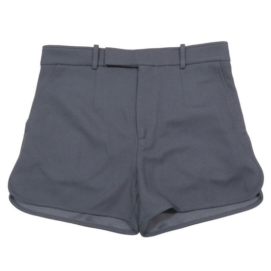 Unused 23ss Dior Micro Shorts Back Logo Embroidery 383j131a0828 Zip Fly L Gray