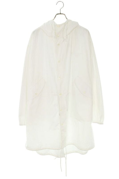 Prada Sgc487 S000 1XV2 Hooded Long Coat Men's S