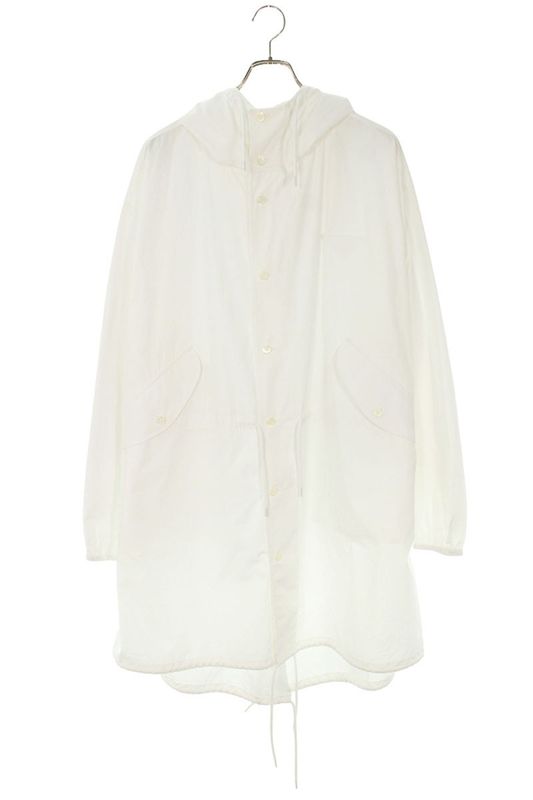 Prada Sgc487 S000 1XV2 Hooded Long Coat Men's S