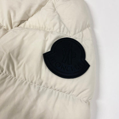 Moncler Dubois Jacket Down Hood Logo 0 White — view 7