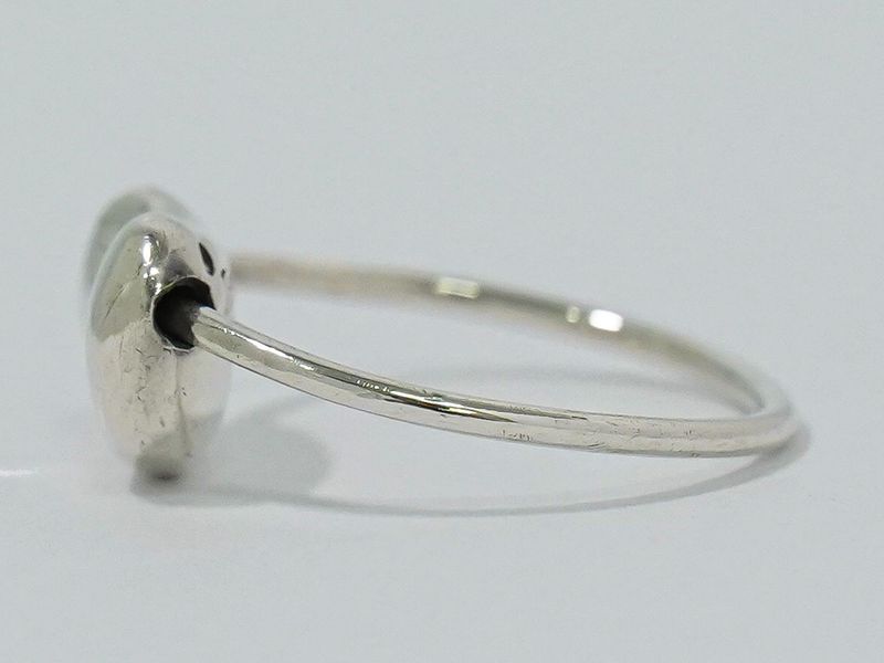 Authentic Tiffany & Co Tiffany & Co Bean Sterling Ring #7.5 Silver Bean Jewelry