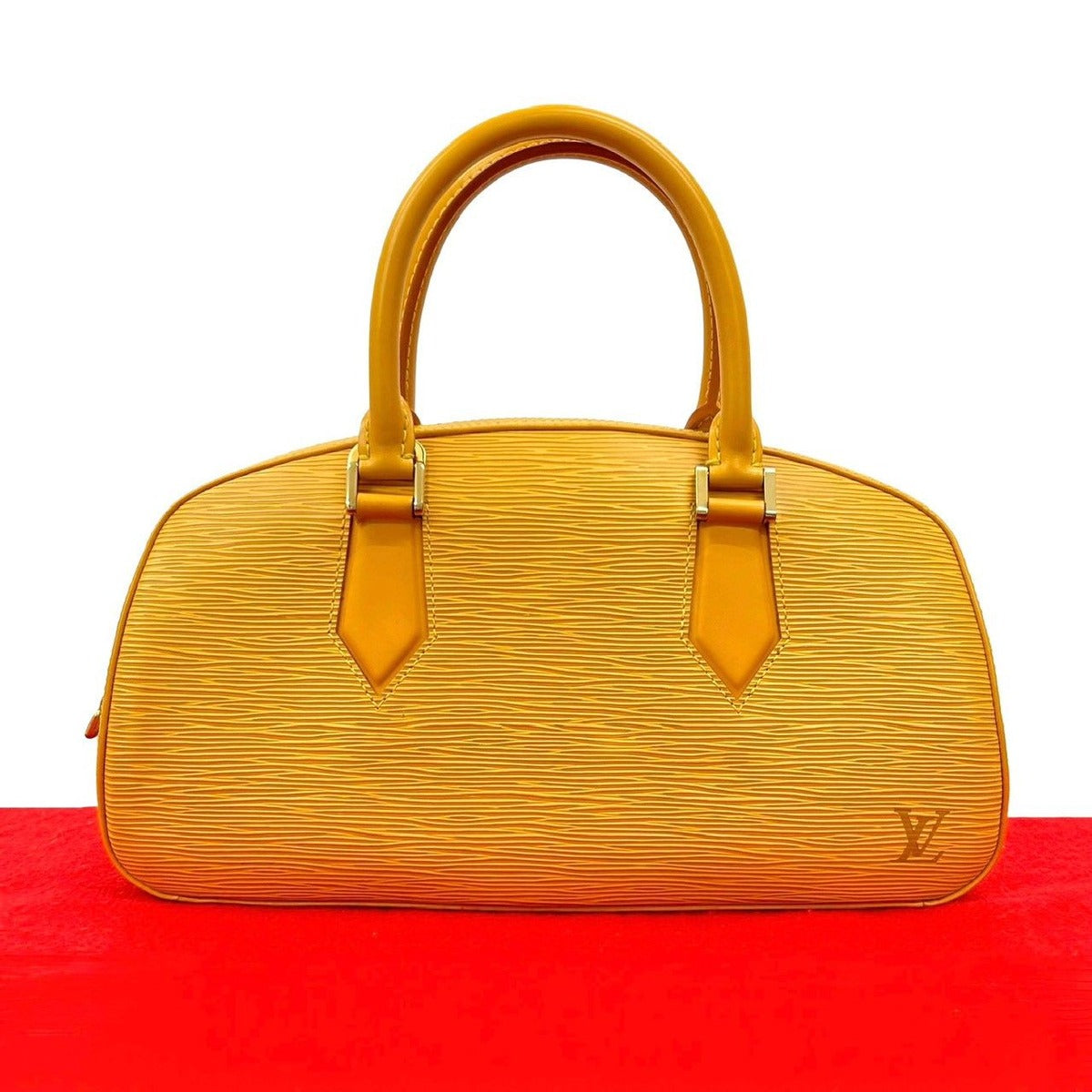 Louis Vuitton Vintage Jasmine Epi Leather Mini Boston Bag Tassili