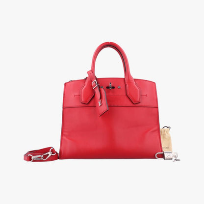 Louis Vuitton City Steamer PM Red Leather M51030du4125