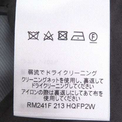 Louis Vuitton Made 22% Silk Logo All Over Pattern Pleated Easy Pants Relaxed — view 8