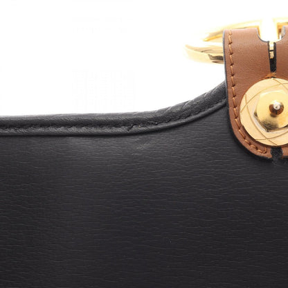 Dior Handbag Black Leather 2-Way — view 9