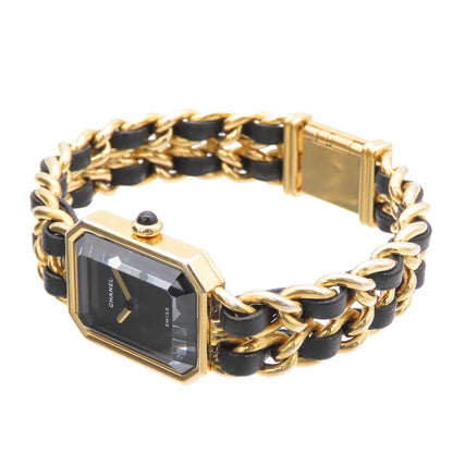 Chanel Premiere Black SS Leather L Watch Quartz — view 2
