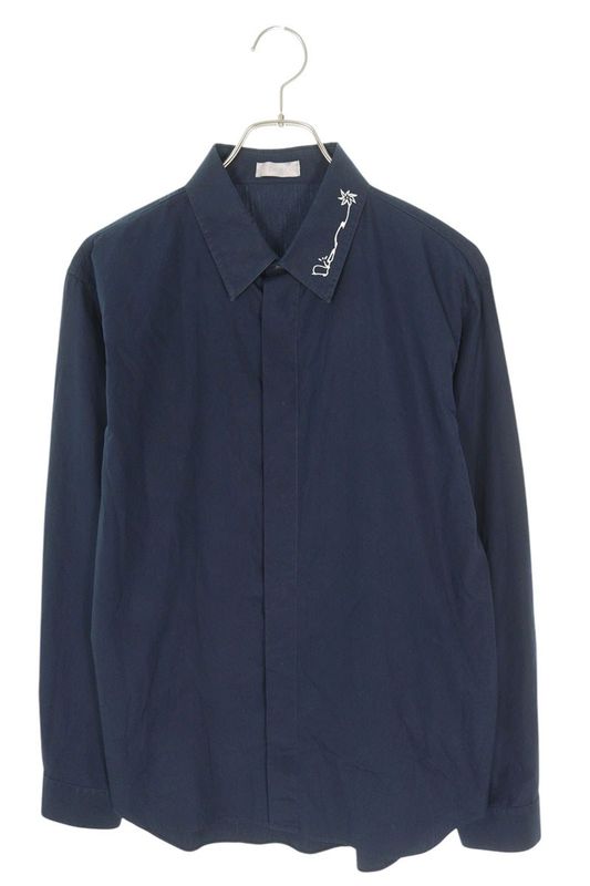 Dior X Travis Scott Travis Scott 22AW 283c568a1581 Collar Logo Embroidered