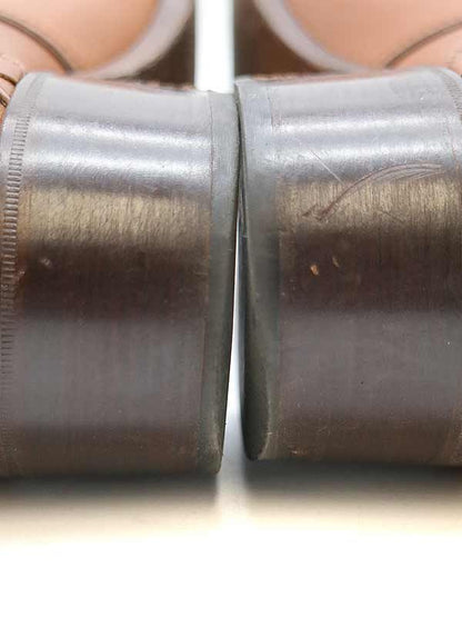 Bottega Veneta Jodhpurs Leather Heeled Boots Brown 40