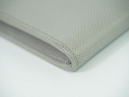 Authentic Prada Saffiano Metal Leather L-shape Zipper Long Wallet Long Wallet