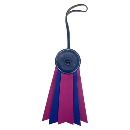 Hermes Paddock Flot Navy Purple Agnomiro Key Holder Bag Charm