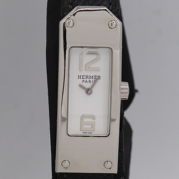 Hermes Kelly Quartz White Dial Watch Tam