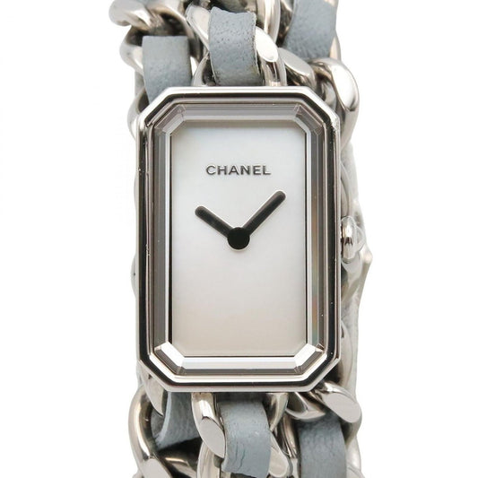 Chanel Watch Premier Rock White Shell Stainless Steel Leather