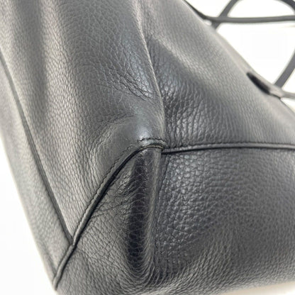 Gucci Tote Swing Leather Black Business Formal — view 10