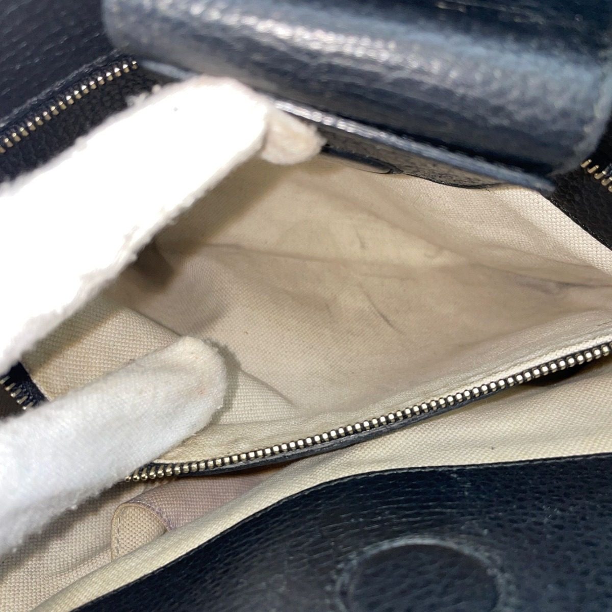 Gucci Tote Swing Leather Black Business Formal — view 12