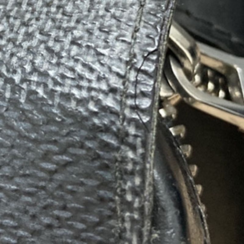 Louis Vuitton Zippy XL Long Wallet Travel Case Damier Graphite N41503 86ka880