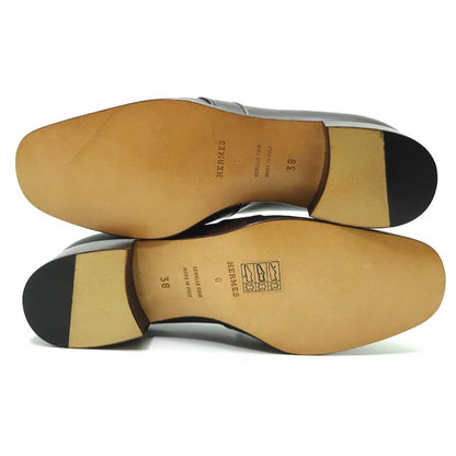 Hermes Mocha Size 24.5 Loafers