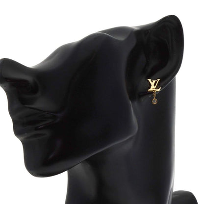 Louis Vuitton Idylle Blossom 1P Diamond One Side Only Earrings 18K Yellow Gold