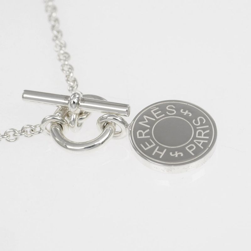 Hermes Necklace Amulet Serie Pendant Silver - Ag925 40cm (15.75in)