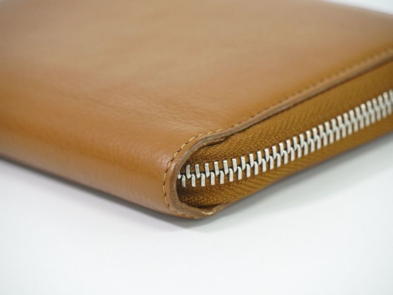 Authentic Tiffany & Co Tiffany & Co Round Zipper Fold Wallet Compact Wallet