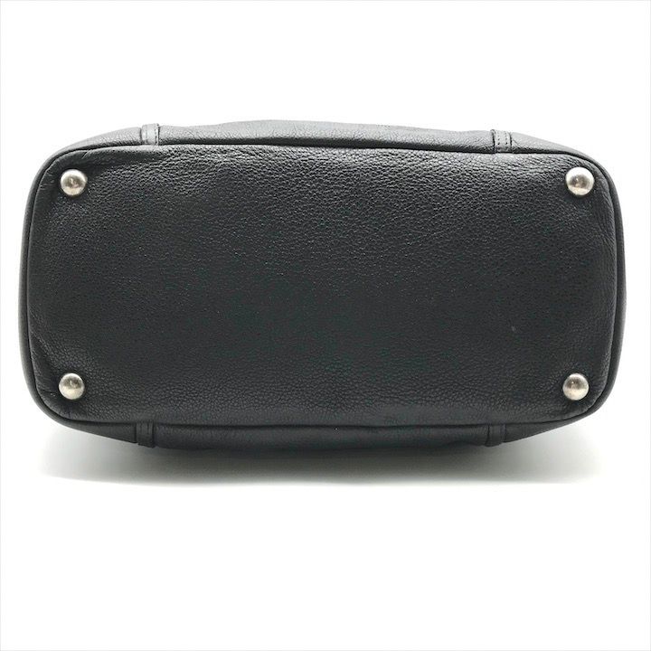 Chanel CC Logo Jumbo CC Soft Caviar Leather Hand Tote Black