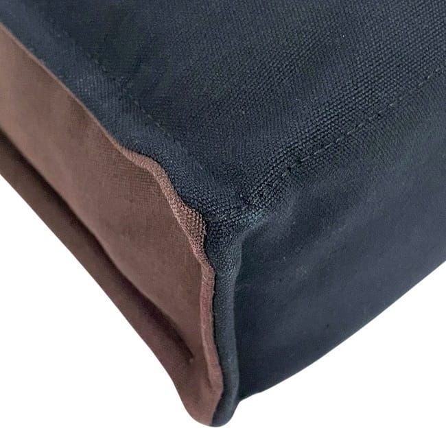 Hermes Tote Bag Fourre Tout Brown Black Bordeaux Excellent Condition