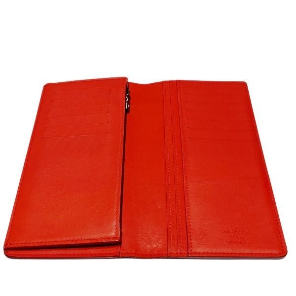 Louis Vuitton Damier Infini Portefeuille Brazza N63011 Bifold Wallet Long