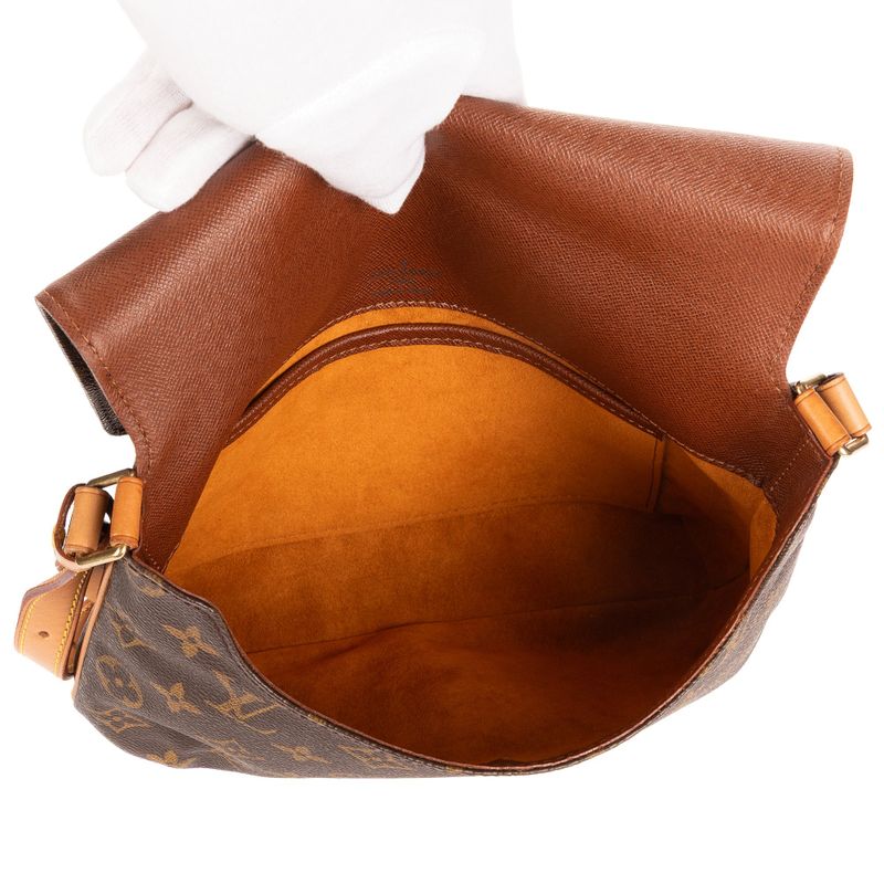 Louis Vuittonmusette Tango Brown Monogram Canvas A