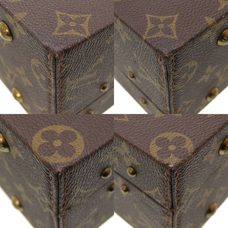 Louis Vuitton Monogram Boite Bijoux Jewelry Case M47120 Trunk Bag LV 0085 Louis