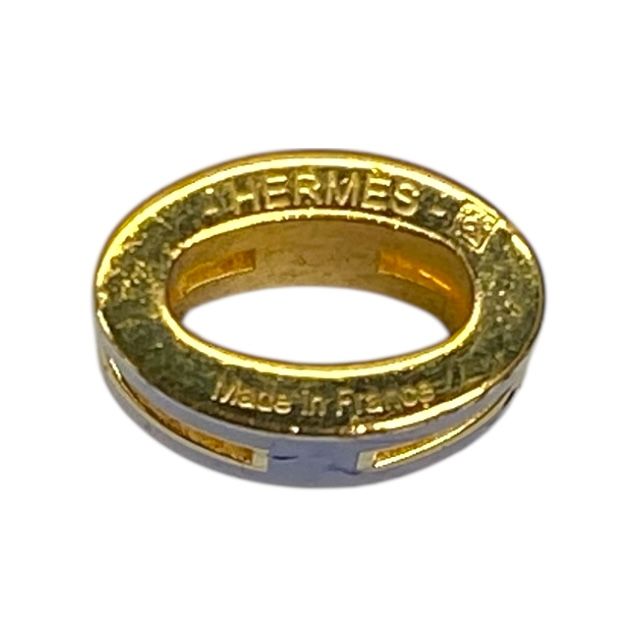 Hermes Mini Pop Ash H Necklace Pendant Top Charm H Logo Gold Blue Hermes Ladies