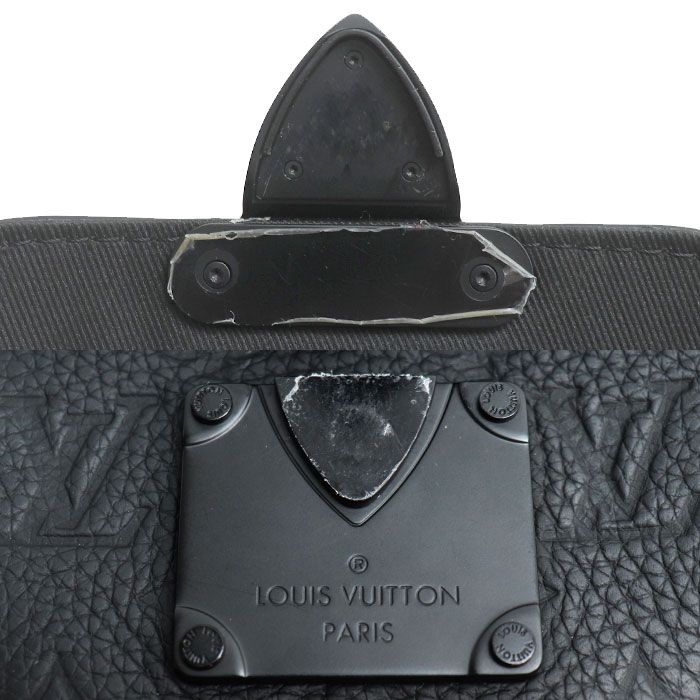 Louis Vuitton Pico S Lock 2way Shoulder Bag Taurillon Black M83148 IC Chip