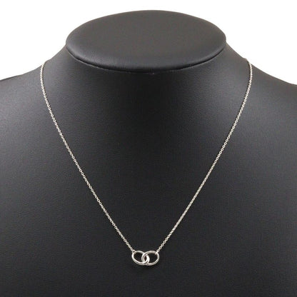 Tiffany & Co Double Loop Silver 925 Ladies 1.69g Necklace