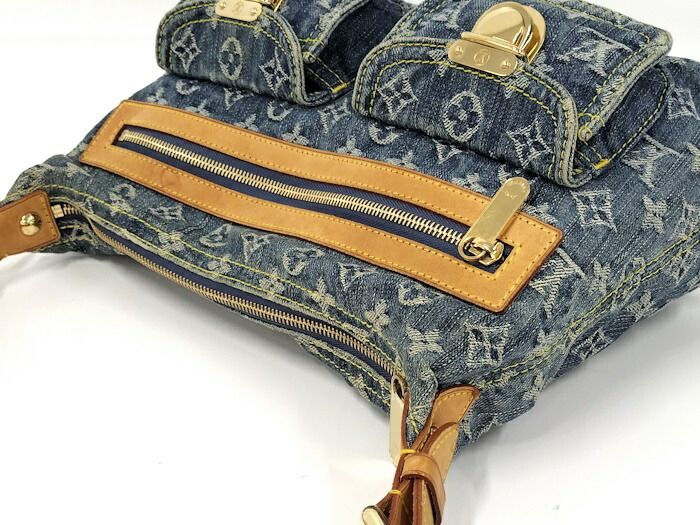 Louis Vuitton Baggy PM Monogram Denim One Shoulder Bag M95049
