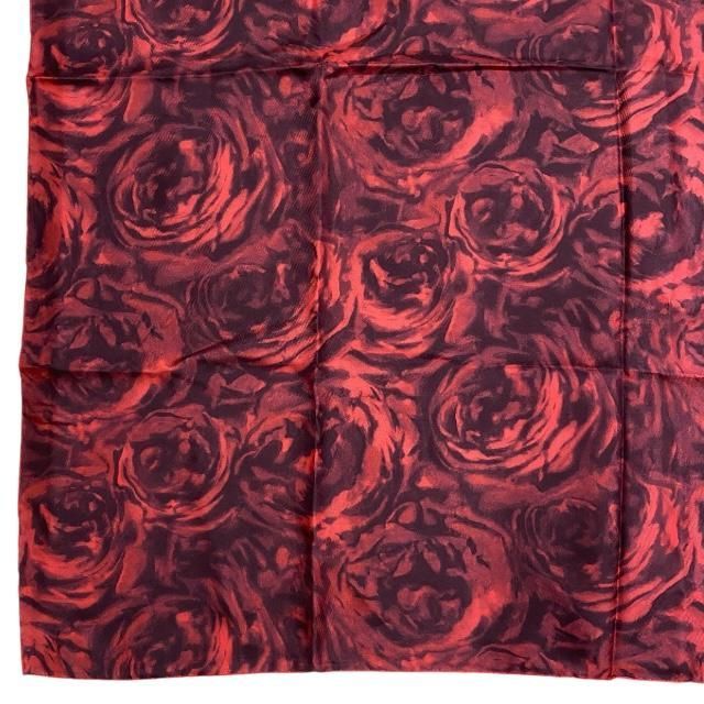 Christian DIOR Stole Shawl Scarf Accessory Floral Pattern Flower Motif All Over