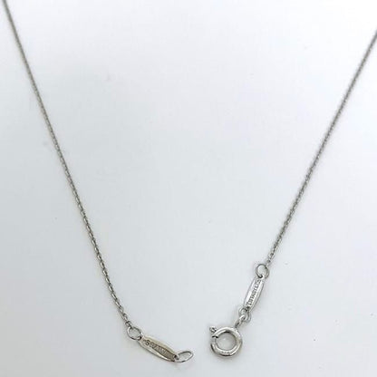 Tiffany & Co Open Heart Necklace Ec22784 Silver