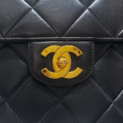 CHANEL Briefcase Business Bag 24K Vintage Lambskin Top Handle Handbag