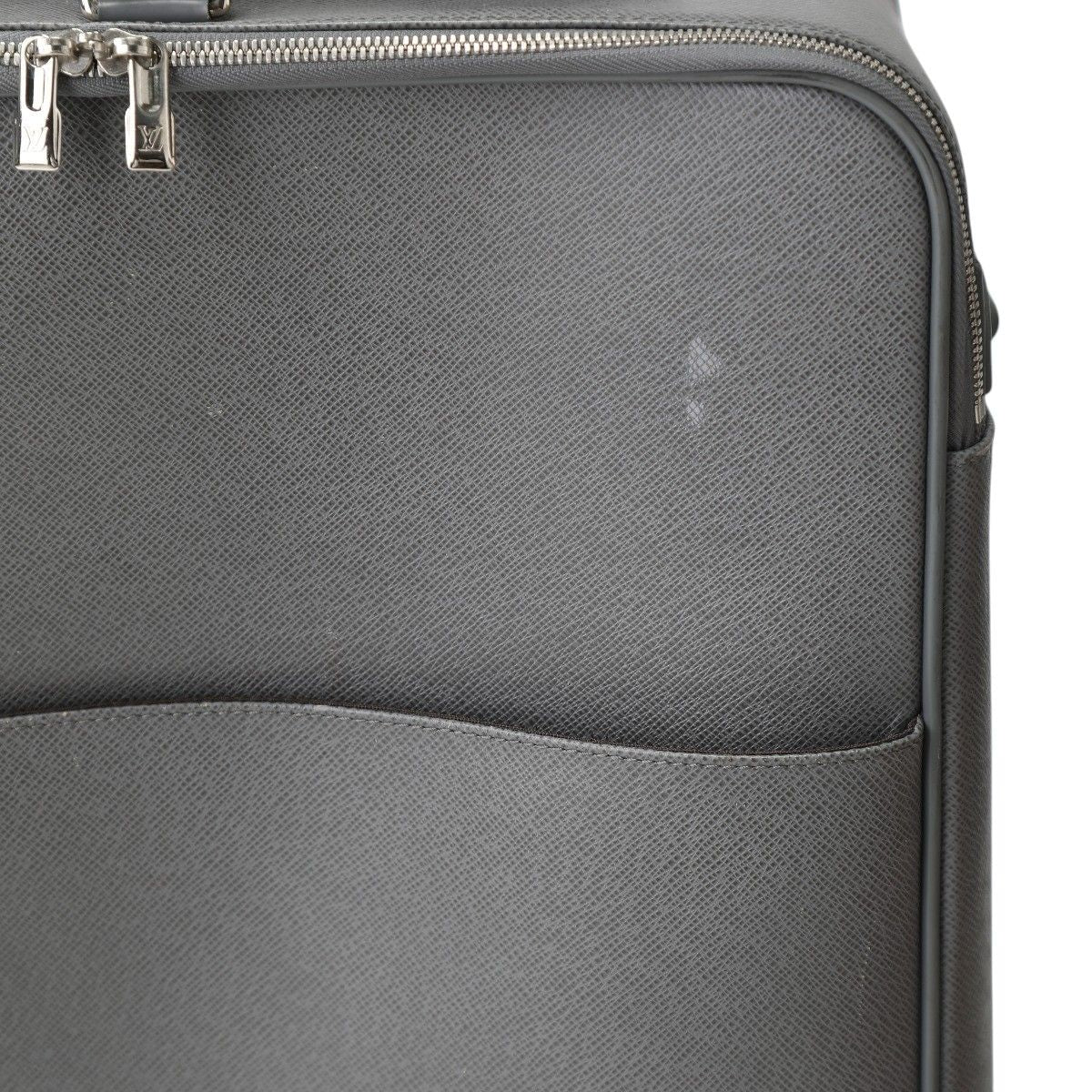 Louis Vuitton Taiga Travel Bag Pegase 55 Suitcase Gray