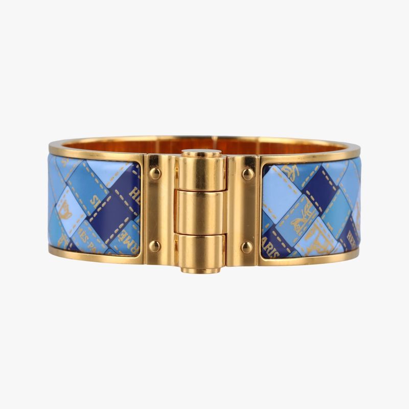 Hermes Click Crack Blue And Gold GPSP 11 08