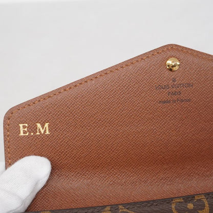 Louis Vuitton Long Wallet Monogram Portefeuille Sarah M60531 Brown Ladies