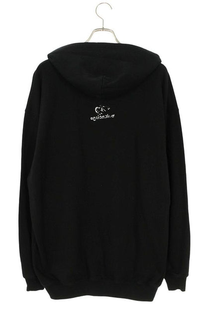 Balenciaga 578135 Tnvh2 3B Logo Embroidered Pullover Hoodie Men's M