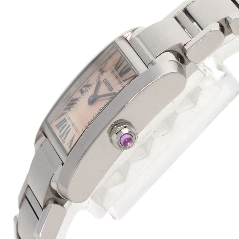 Cartier W51028q3 Tank Francaise SM Watch SS Ladies