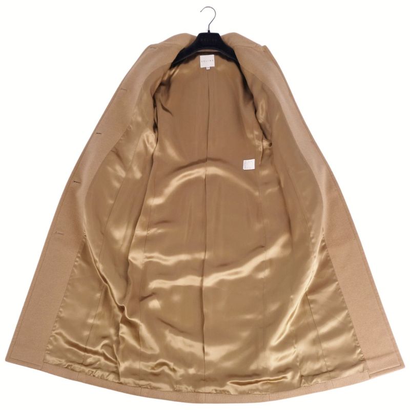 Celine Coat Long Coat Stainless Steel Collar Coat Balmain